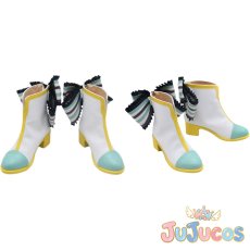 画像1: 東堂シオン　コスプレ靴　プリパラ　コスプレブーツ　JUJUcosplay (1)