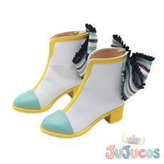 画像4: 東堂シオン　コスプレ靴　プリパラ　コスプレブーツ　JUJUcosplay (4)