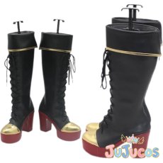 画像1: 春原百瀬　コスプレ靴　アイドリッシュセブン　コスプレブーツ　JUJUcosplay (1)