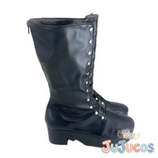 画像3: 重音テト　ハロウィン衣装　コスプレ靴　UTAU　コスプレブーツ　JUJUcosplay (3)