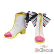 画像3: レオナ・ウェスト　コスプレ靴　プリパラ　コスプレブーツ　JUJUcosplay (3)