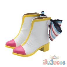 画像4: レオナ・ウェスト　コスプレ靴　プリパラ　コスプレブーツ　JUJUcosplay (4)