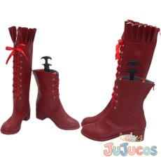 画像1: ANEMONE　コスプレ靴　ヰ世界情緒　コスプレブーツ　JUJUcosplay (1)