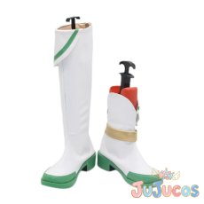 画像2: あんスタ　朱桜司　クロススカウト・プロメッサ　コスプレ靴　あんさんぶるスターズ！　コスプレブーツ　JUJUcosplay (2)