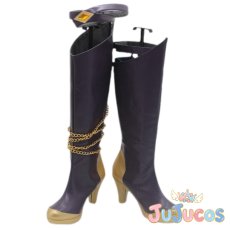 画像2: あんスタ　礼瀬マヨイ　傾慕の華／享楽　　コスプレ靴　あんさんぶるスターズ！　コスプレブーツ　JUJUcosplay (2)