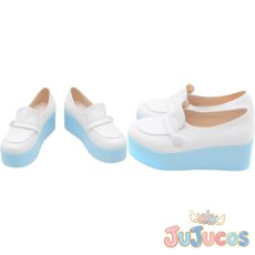 画像1: リーリエ　コスプレ靴　ポケットモンスター サン・ムーン　コスプレブーツ　JUJUcosplay (1)