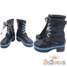 画像1: VTuber　星街すいせい　カラーライズ衣装　6th fes. Color Rise Harmony　コスプレ靴　バーチャルYouTuber　コスプレブーツ　JUJUcosplay (1)