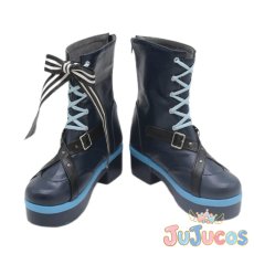 画像2: VTuber　星街すいせい　カラーライズ衣装　6th fes. Color Rise Harmony　コスプレ靴　バーチャルYouTuber　コスプレブーツ　JUJUcosplay (2)