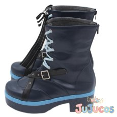 画像3: VTuber　星街すいせい　カラーライズ衣装　6th fes. Color Rise Harmony　コスプレ靴　バーチャルYouTuber　コスプレブーツ　JUJUcosplay (3)