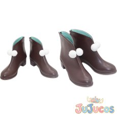 画像1: エアメサイア　勝負服　コスプレ靴　ウマ娘プリティーダービー　コスプレブーツ　JUJUcosplay (1)