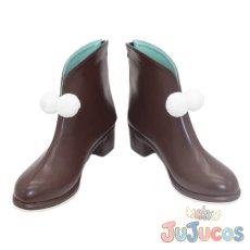 画像2: エアメサイア　勝負服　コスプレ靴　ウマ娘プリティーダービー　コスプレブーツ　JUJUcosplay (2)