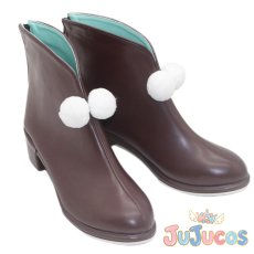 画像3: エアメサイア　勝負服　コスプレ靴　ウマ娘プリティーダービー　コスプレブーツ　JUJUcosplay (3)