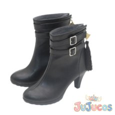 画像2: VTuber　緑仙　アーティストビジュアル　コスプレ靴　バーチャルYouTuber　コスプレブーツ　JUJUcosplay (2)