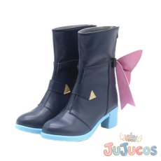 画像2: VTuber　天音かなた　ブライト衣装　コスプレ靴　バーチャルYouTuber　コスプレブーツ　JUJUcosplay (2)