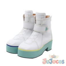 画像2: VTuber　ムーナ・ホシノヴァ　ブライト衣装　コスプレ靴　バーチャルYouTuber　コスプレブーツ　JUJUcosplay (2)