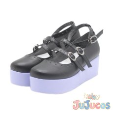 画像2: VTuber　東雪蓮　吸血鬼　コスプレ靴　バーチャルYouTuber　コスプレブーツ　JUJUcosplay (2)