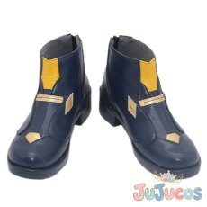 画像1: VTuber　卯月コウ　FANTASIA　コスプレ靴　バーチャルYouTuber　コスプレブーツ　JUJUcosplay (1)