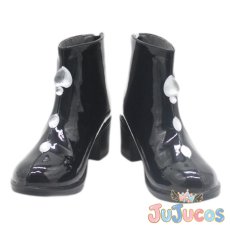 画像1: VTuber　叶 (かなえ)　ヒアソビ　コスプレ靴　バーチャルYouTuber　コスプレブーツ　JUJUcosplay (1)