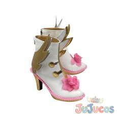 画像4: ファルル　コスプレ靴　プリパラ　コスプレブーツ　JUJUcosplay (4)