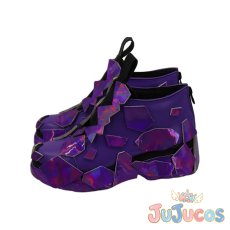 画像4: VTuber　古石ビジュー　初期2D　コスプレ靴　バーチャルYouTuber　コスプレブーツ　JUJUcosplay (4)