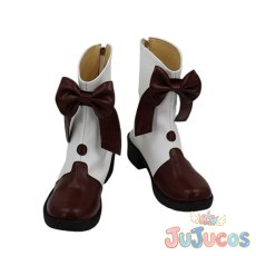 画像1: 二階堂真紅　コスプレ靴　いろとりどりのセカイ　コスプレブーツ　JUJUcosplay (1)