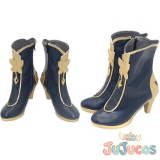 画像1: Vtuber　レイン・パターソン　SYMPHONIA　コスプレ靴　バーチャルYouTuber　コスプレブーツ　JUJUcosplay (1)