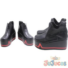 画像1: 綾波レイ　コスプレ靴　新世紀エヴァンゲリオン　コスプレブーツ　JUJUcosplay (1)