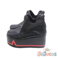 画像3: 綾波レイ　コスプレ靴　新世紀エヴァンゲリオン　コスプレブーツ　JUJUcosplay (3)