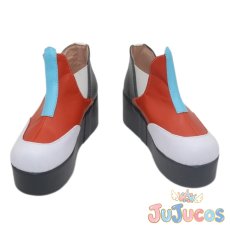 画像2: カスミ　コスプレ靴　ポケットモンスター Let's Go! ピカチュウ　コスプレブーツ　JUJUcosplay (2)