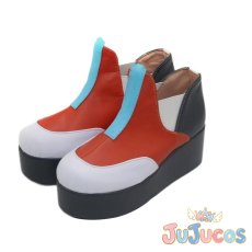 画像3: カスミ　コスプレ靴　ポケットモンスター Let's Go! ピカチュウ　コスプレブーツ　JUJUcosplay (3)