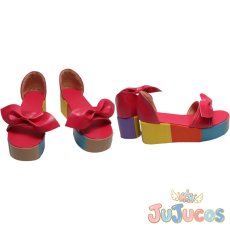 画像1: 夏樹みくる　リゾートキャンサー　コスプレ靴　アイカツ！　コスプレブーツ　JUJUcosplay (1)