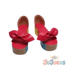 画像2: 夏樹みくる　リゾートキャンサー　コスプレ靴　アイカツ！　コスプレブーツ　JUJUcosplay (2)