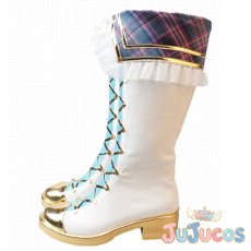 画像3: Liella!　唐可可　フレッシュライブ編 キュートなひらめき　コスプレ靴　ラブライブ！スーパースター!!　コスプレブーツ　JUJUcosplay (3)