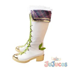 画像3: Liella!　平安名すみれ　フレッシュライブ編 フレッシュランウェイ　コスプレ靴　ラブライブ！スーパースター!!　コスプレブーツ　JUJUcosplay (3)