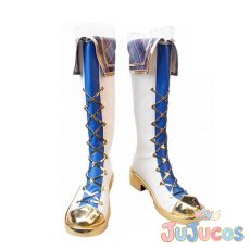 画像2: Liella!　葉月恋　フレッシュライブ編 キュートハンティング　コスプレ靴　ラブライブ！スーパースター!!　コスプレブーツ　JUJUcosplay (2)