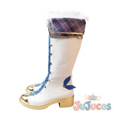 画像3: Liella!　葉月恋　フレッシュライブ編 キュートハンティング　コスプレ靴　ラブライブ！スーパースター!!　コスプレブーツ　JUJUcosplay (3)