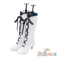 画像3: 朝比奈まふゆ　荊棘の道は何処へ　本気のイカ焼きを味わって　コスプレ靴　プロジェクトセカイ カラフルステージ！ feat. 初音ミク　コスプレブーツ　JUJUcosplay (3)