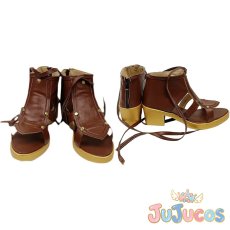 画像1: 桜坂しずく　TOKIMEKI Runners　コスプレ靴　ラブライブ！虹ヶ咲学園スクールアイドル同好会　コスプレブーツ　JUJUcosplay (1)