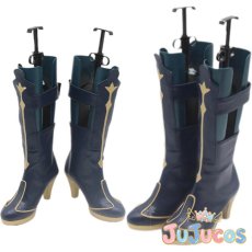 画像1: VTuber　笹木咲　SYMPHONIA　コスプレ靴　バーチャルYouTuber　コスプレブーツ　JUJUcosplay (1)