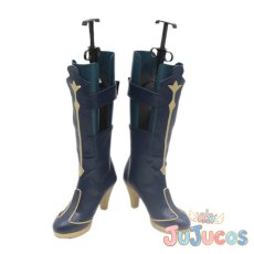 画像2: VTuber　笹木咲　SYMPHONIA　コスプレ靴　バーチャルYouTuber　コスプレブーツ　JUJUcosplay (2)