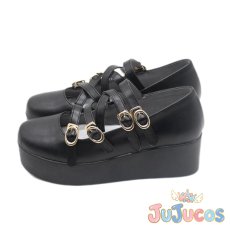 画像3: VTuber　Shiori Novella(シオリ・ノヴェラ)　探偵衣装　コスプレ靴　バーチャルYouTuber　コスプレブーツ　JUJUcosplay (3)