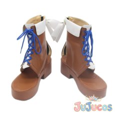 画像2: VTuber　星街すいせい　共通ホロサマ水着2023　コスプレ靴　バーチャルYouTuber　コスプレブーツ　JUJUcosplay (2)