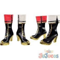 画像1: VTuber　Maria Marionette(マリア マリオネット)　OVERTURE　コスプレ靴　バーチャルYouTuber　コスプレブーツ　JUJUcosplay (1)