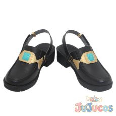 画像2: あんスタ　七種茨　クロススカウト・パープレックス／惑溺　惑わす舌先　コスプレ靴　あんさんぶるスターズ！　コスプレブーツ　JUJUcosplay (2)