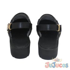 画像4: あんスタ　七種茨　クロススカウト・パープレックス／惑溺　惑わす舌先　コスプレ靴　あんさんぶるスターズ！　コスプレブーツ　JUJUcosplay (4)