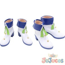 画像1: 十六夜ノノミ　コスプレ靴　ブルーアーカイブ　コスプレブーツ　JUJUcosplay (1)