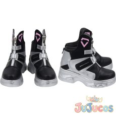 画像1: VTuber　アザ　Aza　コスプレ靴　バーチャルYouTuber　コスプレブーツ　JUJUcosplay (1)