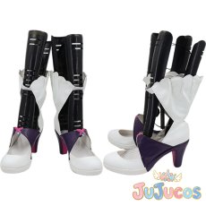 画像1: 心華(シンファ)　コスプレ靴　VOCALOID4　コスプレブーツ　JUJUcosplay (1)