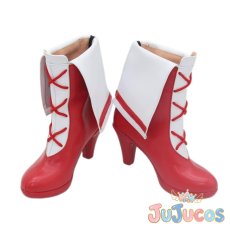 画像2: 北条響(キュアメロディ)　コスプレ靴　スイートプリキュア♪　コスプレブーツ　JUJUcosplay (2)