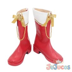 画像2: あんスタ　紫之創　ホワイトブレス　コスプレ靴　あんさんぶるスターズ！　コスプレブーツ　JUJUcosplay (2)